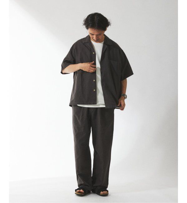 JOURNAL STANDARD relume「ヨーロピアンフラックス ガーメントダイ スクエアイージーパンツ」|その他|