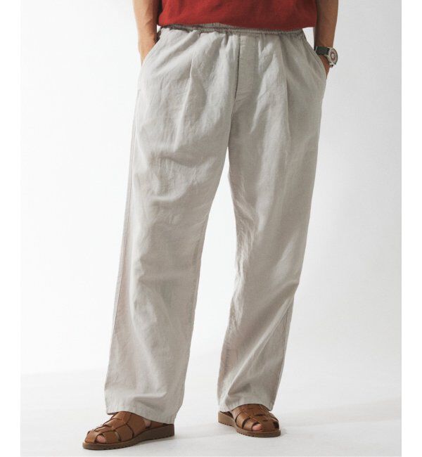 JOURNAL STANDARD relume「ヨーロピアンフラックス ガーメントダイ スクエアイージーパンツ」|その他|
