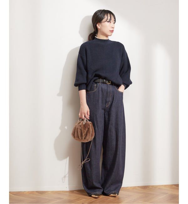 journal standard L'essage「《追加2》ルーズウェービング 3D デニムパンツ」|デニム|