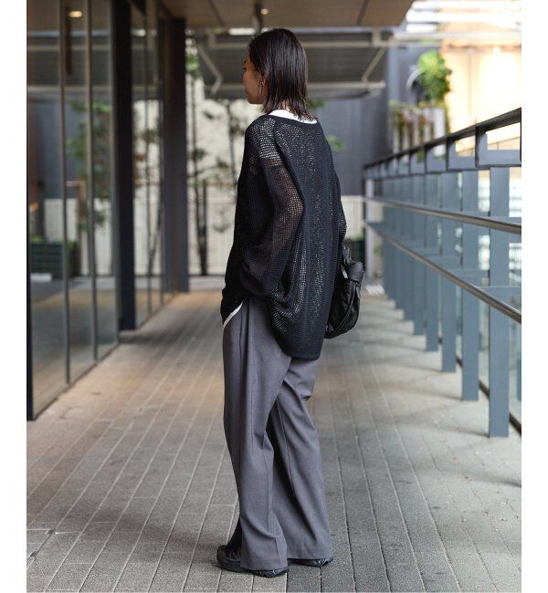 JOURNAL STANDARD「《追加》ヘンリーメッシュニット」|ニット・セーター|