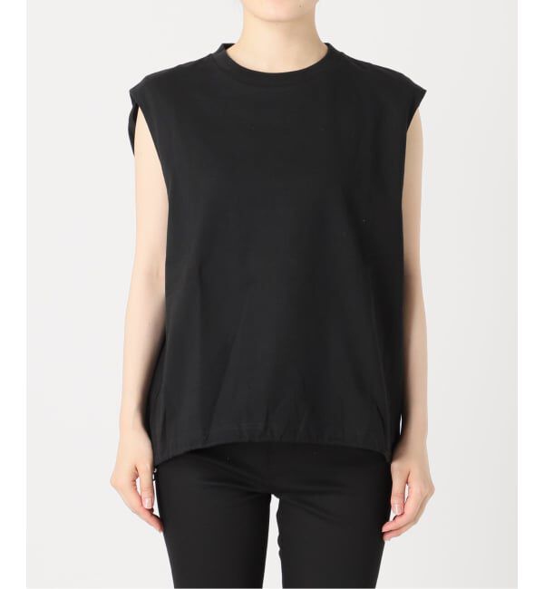 JOURNAL STANDARD「《追加》シャーリングノースリーブＴシャツ」|Tシャツ・カットソー|