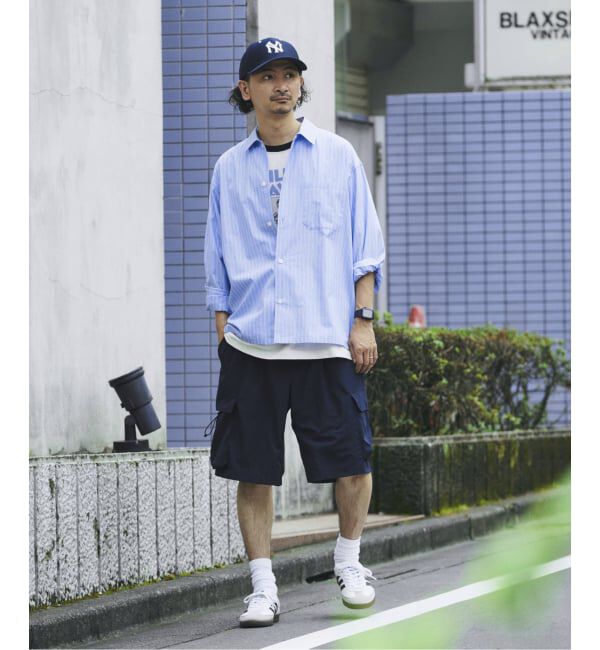 JOURNAL STANDARD relume「JAMES FABRIC / ジェームスファブリック ブルーハケメ ライトウェイトシャツ」|シャツ・ブラウス|