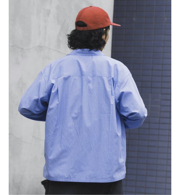 JOURNAL STANDARD relume「JAMES FABRIC / ジェームスファブリック ブルーハケメ ライトウェイトシャツ」|シャツ・ブラウス|