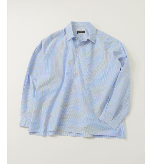 JOURNAL STANDARD relume「JAMES FABRIC / ジェームスファブリック ブルーハケメ ライトウェイトシャツ」|シャツ・ブラウス|