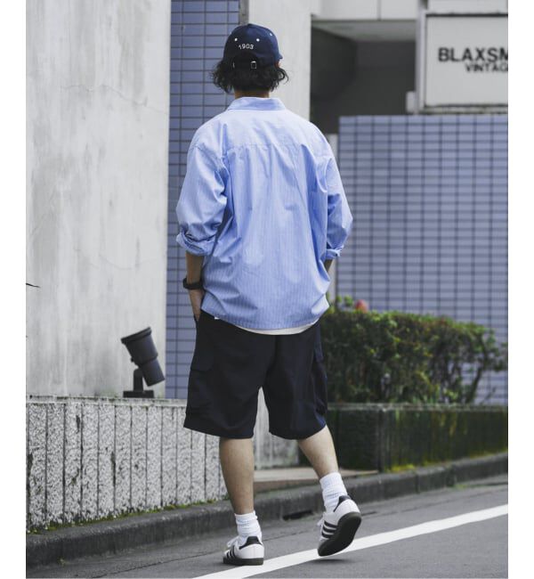 JOURNAL STANDARD relume「JAMES FABRIC / ジェームスファブリック ブルーハケメ ライトウェイトシャツ」|シャツ・ブラウス|