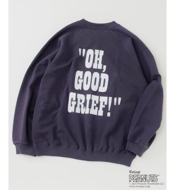 JOURNAL STANDARD relume「PEANUTS / ピーナッツ 別注 FANTASY A&G INC プリント スウェット HOLIDAY」|スウェット・ジャージ|