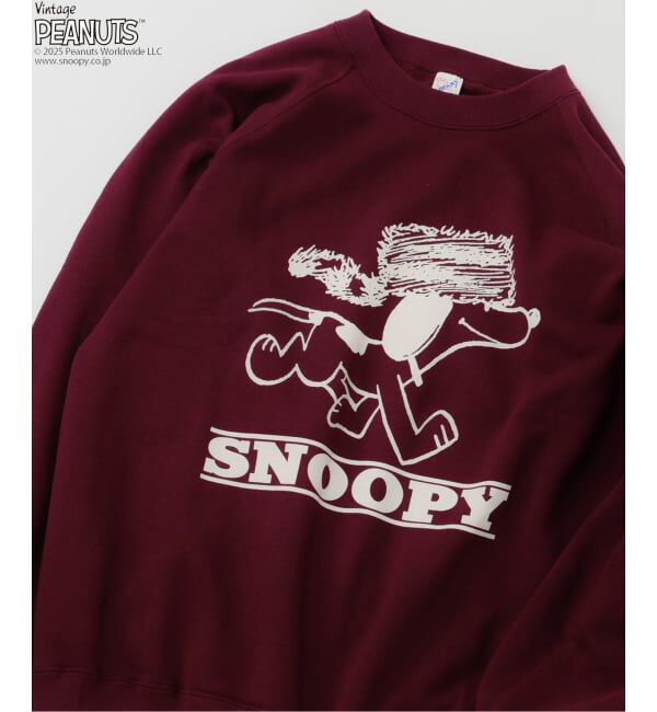 JOURNAL STANDARD relume「PEANUTS / ピーナッツ 別注 FANTASY A&G INC プリント スウェット HOLIDAY」|スウェット・ジャージ|