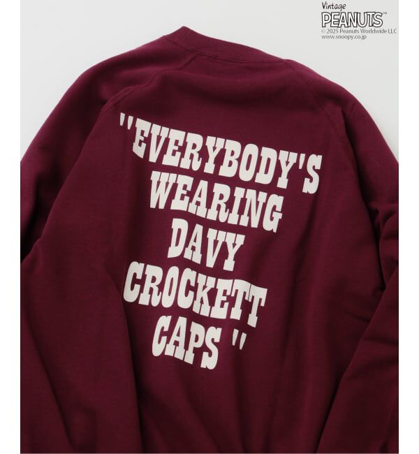 JOURNAL STANDARD relume「PEANUTS / ピーナッツ 別注 FANTASY A&G INC プリント スウェット HOLIDAY」|スウェット・ジャージ|