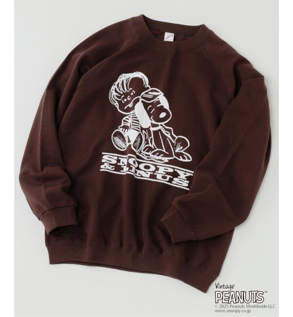 JOURNAL STANDARD relume「PEANUTS / ピーナッツ 別注 FANTASY A&G INC プリント スウェット HOLIDAY」|スウェット・ジャージ|