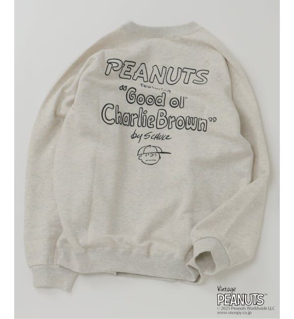 JOURNAL STANDARD relume「PEANUTS / ピーナッツ 別注 FANTASY A&G INC プリント スウェット HOLIDAY」|スウェット・ジャージ|