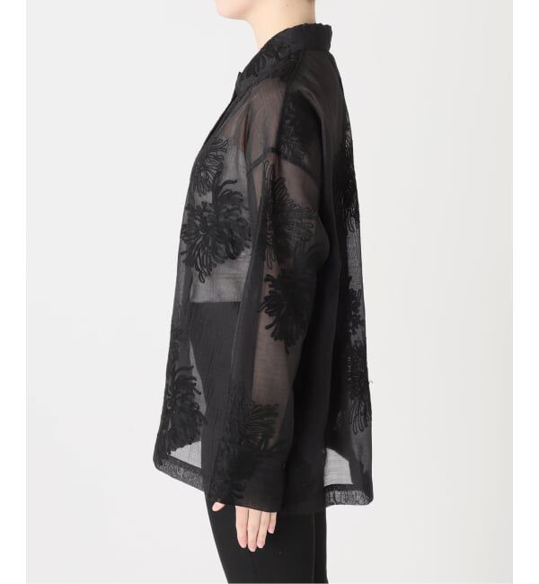 JOURNAL STANDARD「《追加》シアーレースビッグシャツ」|シャツ・ブラウス|