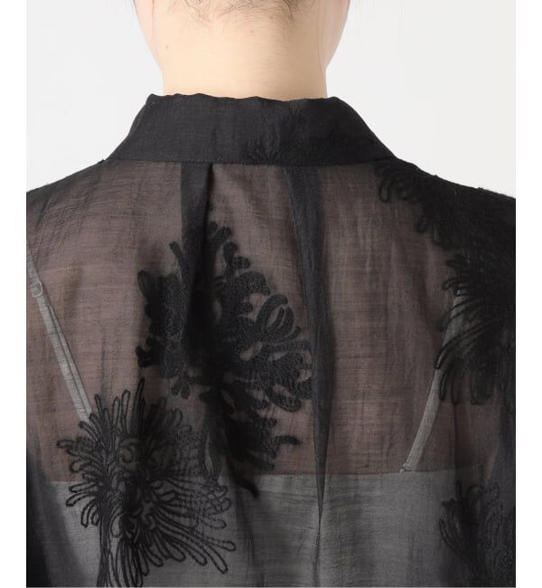 JOURNAL STANDARD「《追加》シアーレースビッグシャツ」|シャツ・ブラウス|