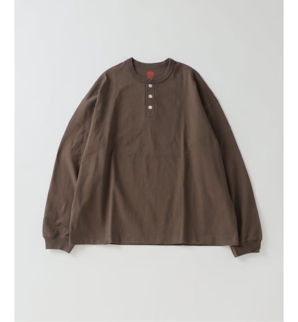 JOURNAL STANDARD「Health knit / ヘルスニット 別注 ヘンリー ネックロンT」|Tシャツ・カットソー|