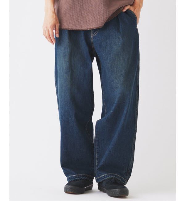 JOURNAL STANDARD relume「スモーキーデニム 11oz オーバーパンツ」|デニム|