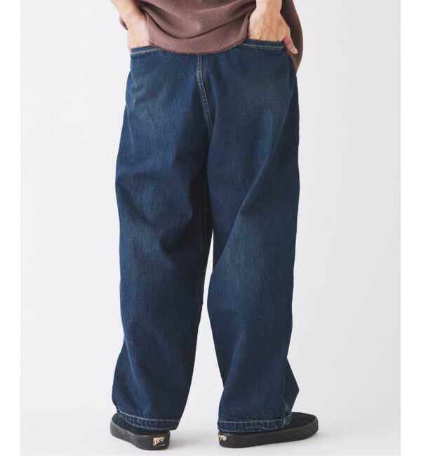 JOURNAL STANDARD relume「スモーキーデニム 11oz オーバーパンツ」|デニム|