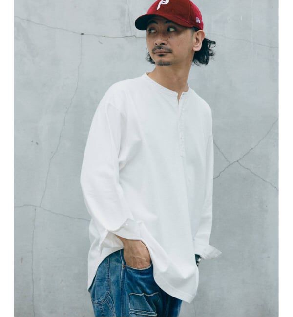 JOURNAL STANDARD relume「スリーピング ヘンリーネック ロングスリーブ」|Tシャツ・カットソー|