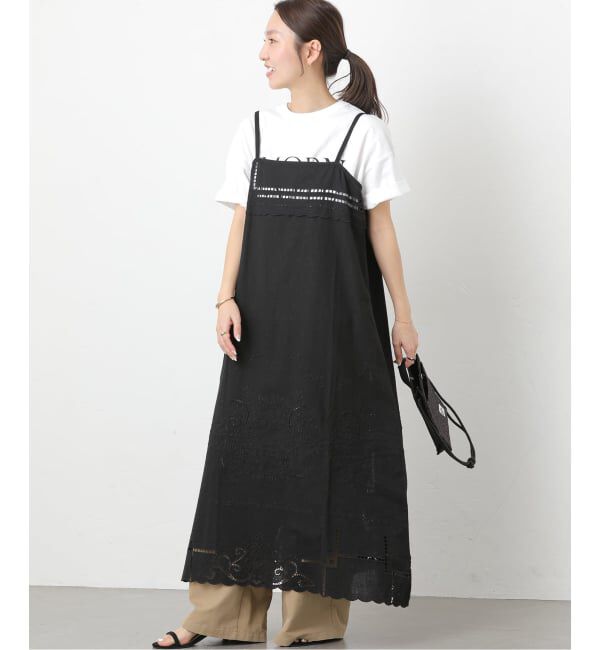 JOURNAL STANDARD relume「スクエアエンブロイダリーワンピース」|ワンピース|