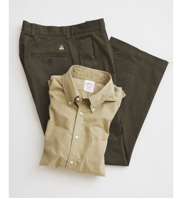 JOURNAL STANDARD relume「Brooks Brothers / ブルックスブラザーズ 別注 2プリーツ スラックス」|スラックス|