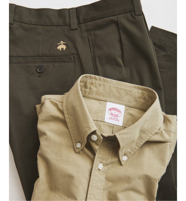 JOURNAL STANDARD relume「Brooks Brothers / ブルックスブラザーズ 別注 2プリーツ スラックス」|スラックス|