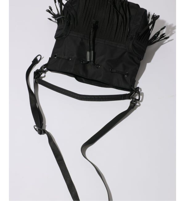 JOURNAL STANDARD relume「《予約》BAICYCLON by bagjack テープ フリンジ ドローストリング バッグ BCL-126」|ショルダー・メッセンジャー|