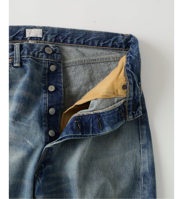 J.S.Homestead「《予約》J.S.Homestead / エイジング デニム ワイド ネバダ」|デニム|