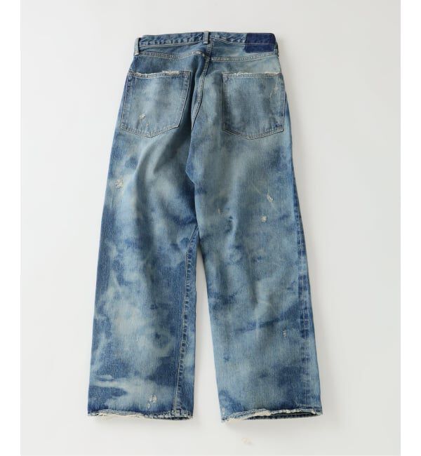 J.S.Homestead「《予約》J.S.Homestead / エイジング デニム ワイド ネバダ」|デニム|