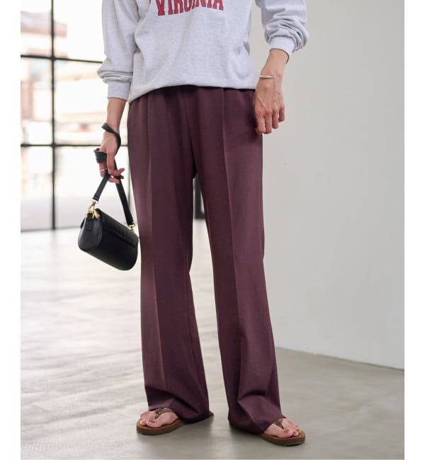 FRAMeWORK「≪洗濯機洗い可能≫ウォッシャブルイージースラックス」|スラックス|