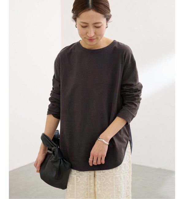 FRAMeWORK「≪追加≫コットン天竺ラウンドヘム4」|Tシャツ・カットソー|