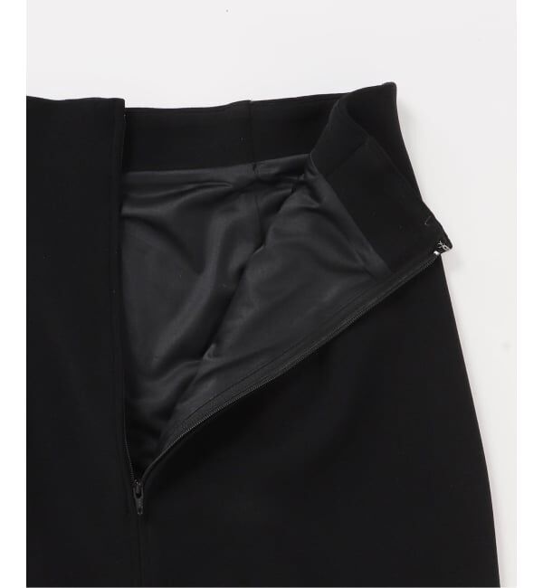 NOBLE「《追加》【洗える】コンフォートジャージーライクタイトスカート 3」|スカート|