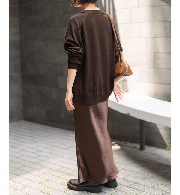 Spick and Span「ウォッシャブルラグランスリーブプルオーバー」|ニット・セーター|