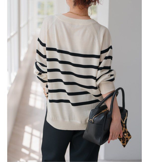 Spick and Span「ウォッシャブルラグランスリーブプルオーバー」|ニット・セーター|