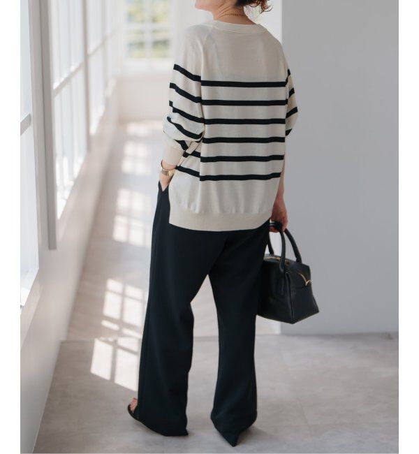 Spick and Span「ウォッシャブルラグランスリーブプルオーバー」|ニット・セーター|