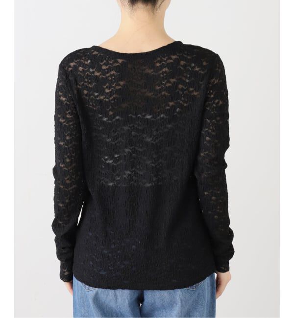 Spick and Span「《WEB限定 / 追加》シュリンクレースプルオーバー」|Tシャツ・カットソー|