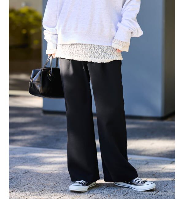 FRAMeWORK「《追加》ライトダブルクロスイージースラックス3」|スラックス|