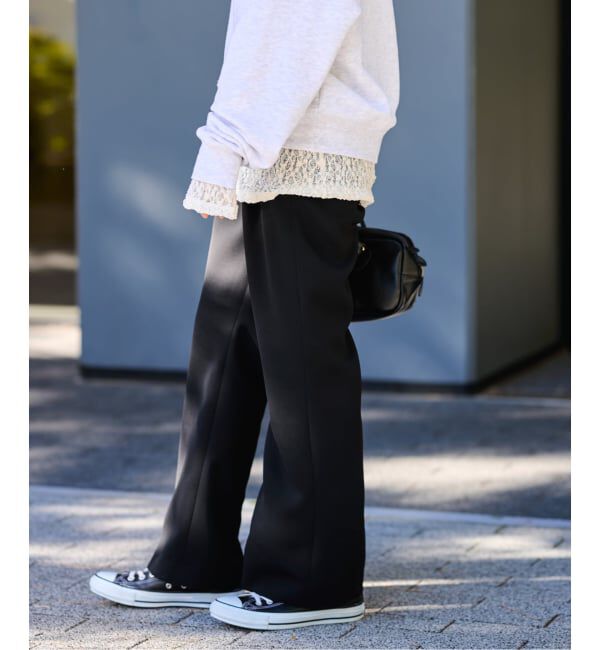 FRAMeWORK「《追加》ライトダブルクロスイージースラックス3」|スラックス|