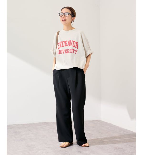 FRAMeWORK「《追加》ライトダブルクロスイージースラックス3」|スラックス|