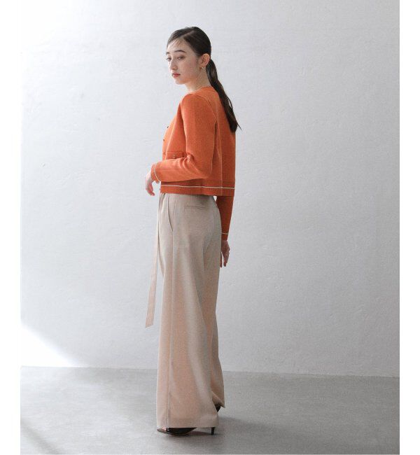  「【洗える】ウォッシャブルスムースカーディガン」|カーディガン|