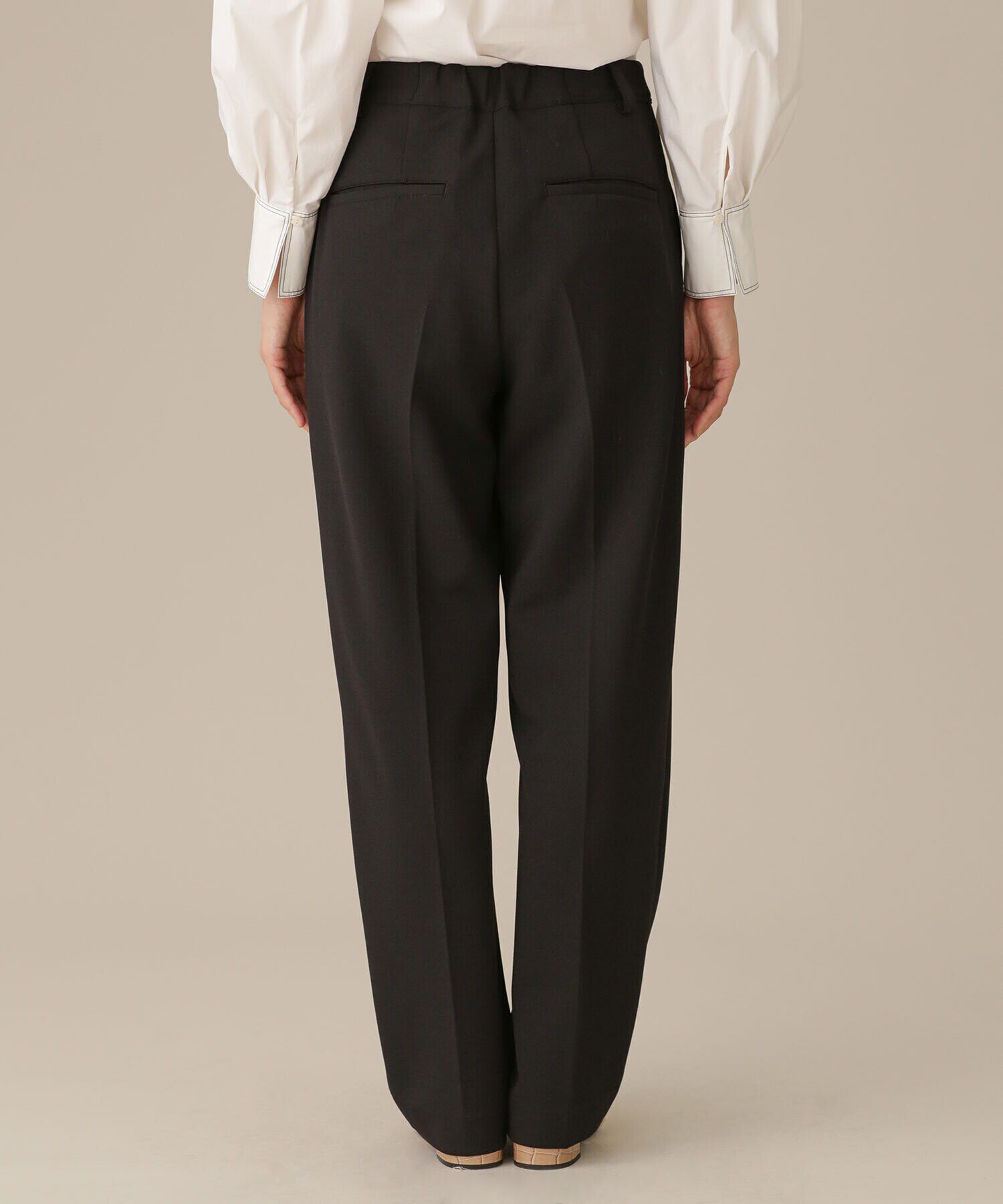 nano･universe「LB.03/ユルテーパードパンツ」|スラックス|