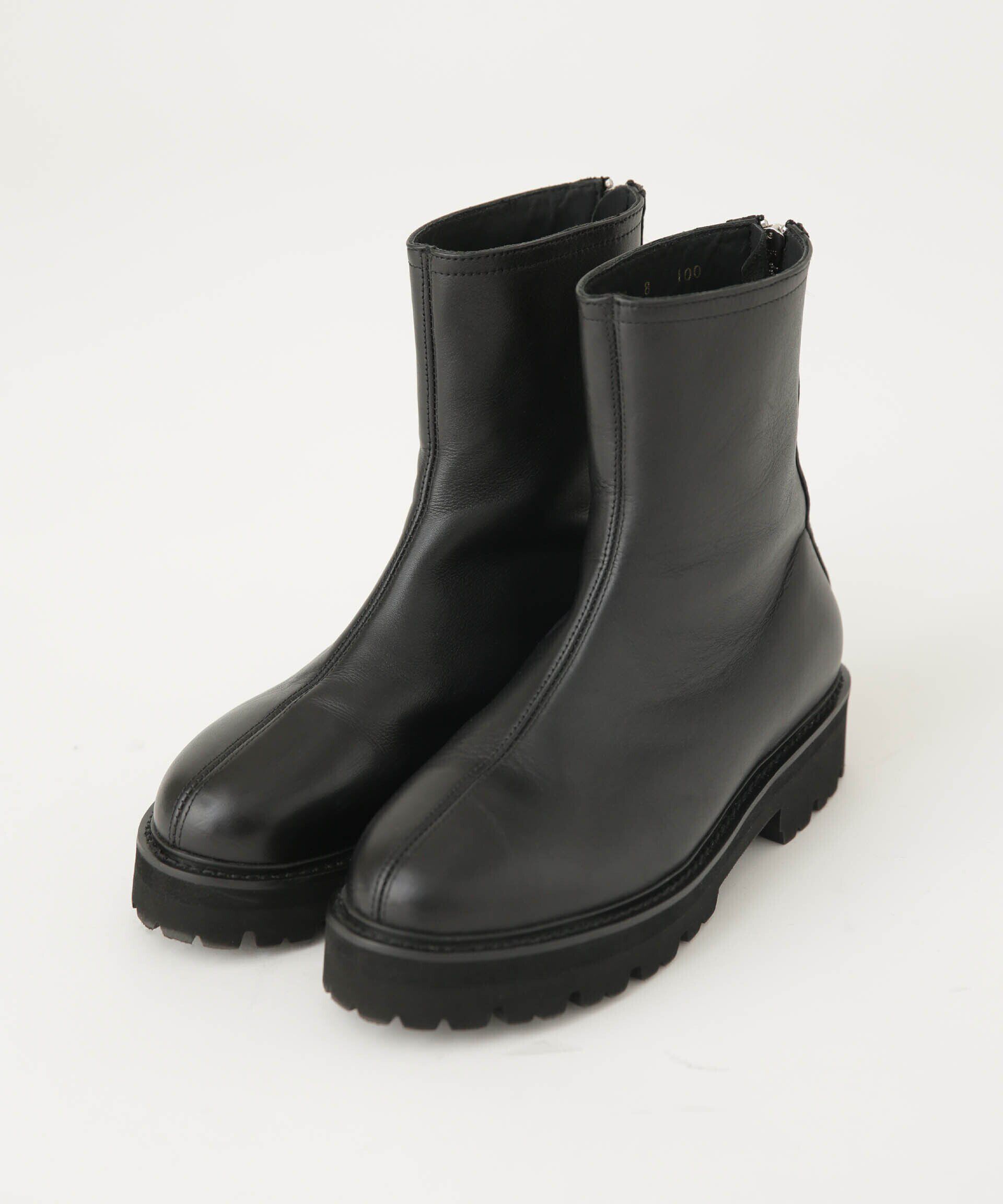 nano･universe「CAMINANDO/BACK ZIP BOOTS」|ショートブーツ|