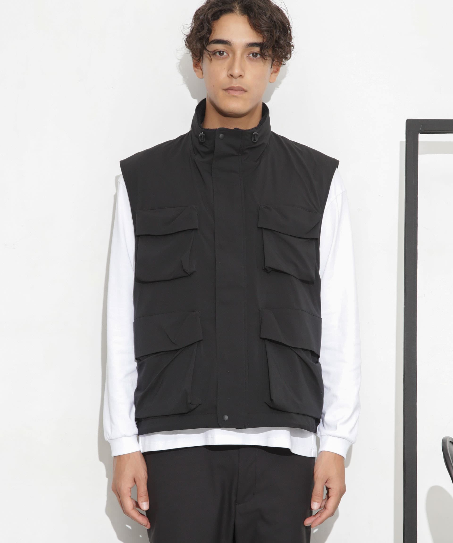 nano･universe「「Octa(R) CPCP(R)」ウォータープルーフカーゴベスト」|アウトドア|