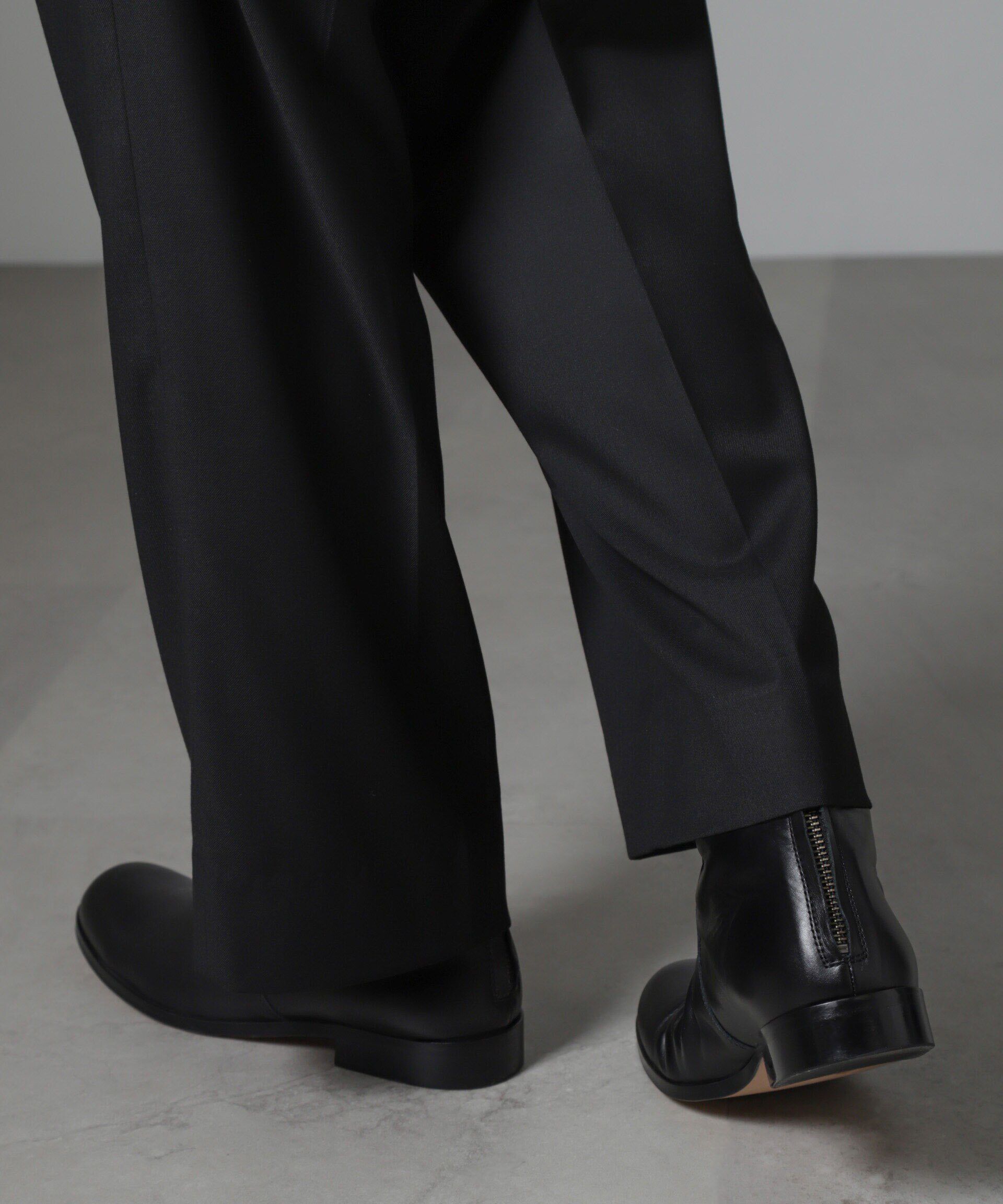 nano･universe「PADRONE THE STANDARD LINE/別注 BACK ZIP BOOTS / バックジップブーツ」|ビジネス・ドレスシューズ|