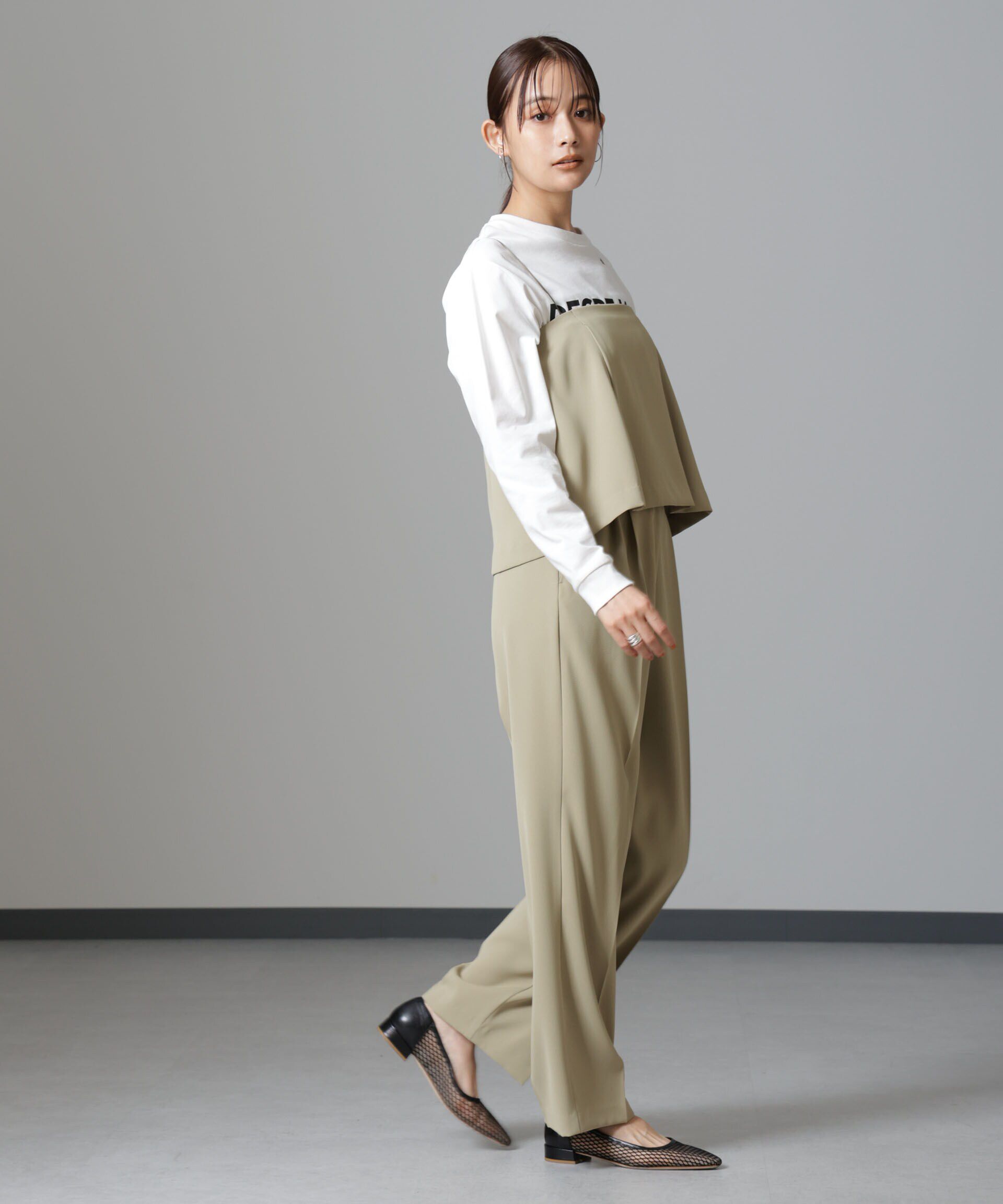 nano･universe「ベアトップキャミセットパンツ」|チノ|