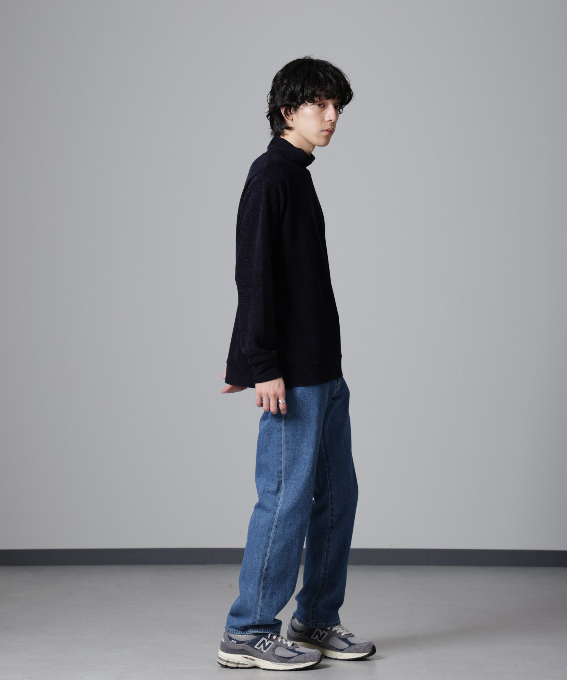 nano･universe「モールライクハイネックプルオーバー 長袖」|Tシャツ・カットソー|