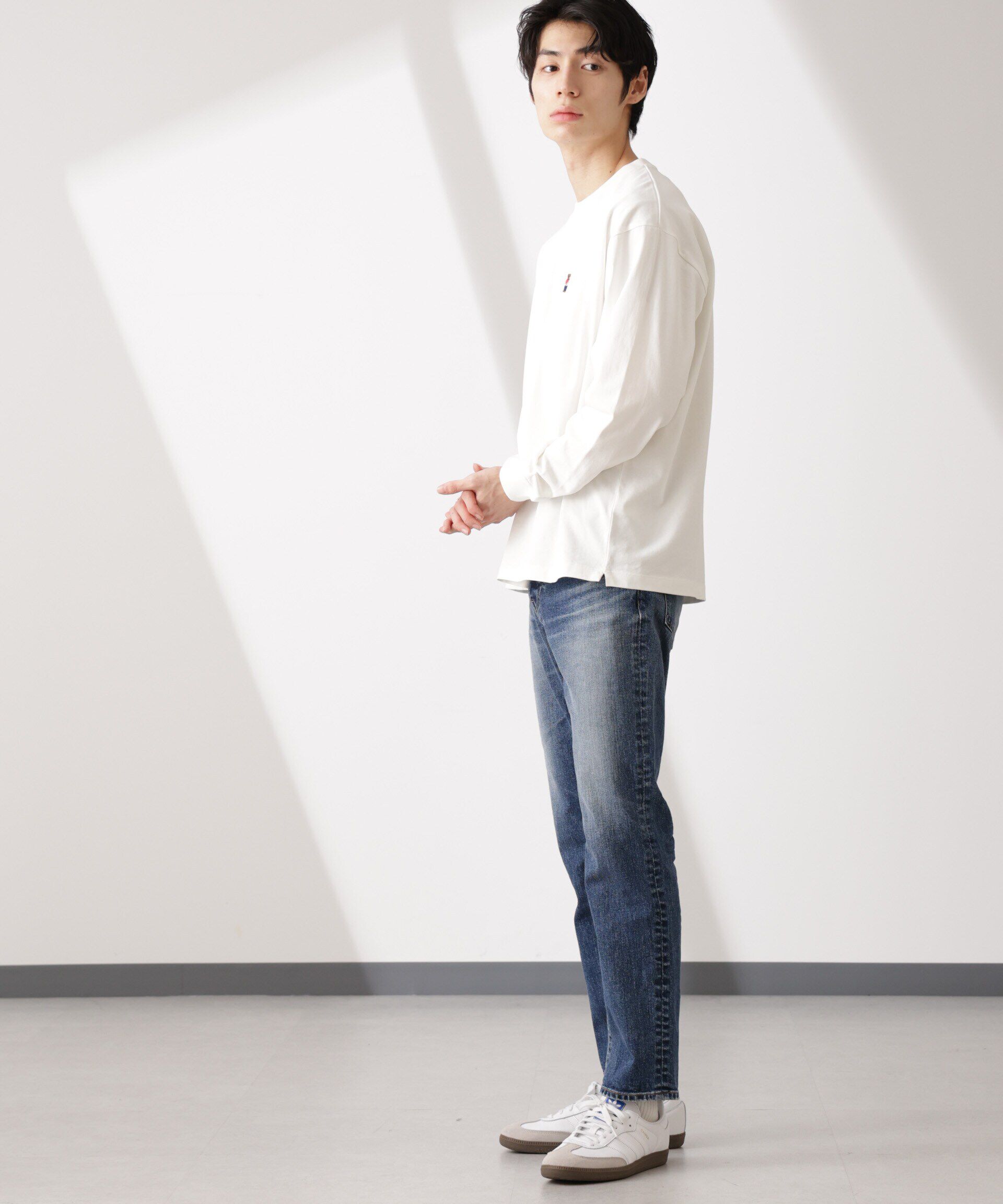 nano･universe「ナノベアTシャツ 長袖」|Tシャツ・カットソー|