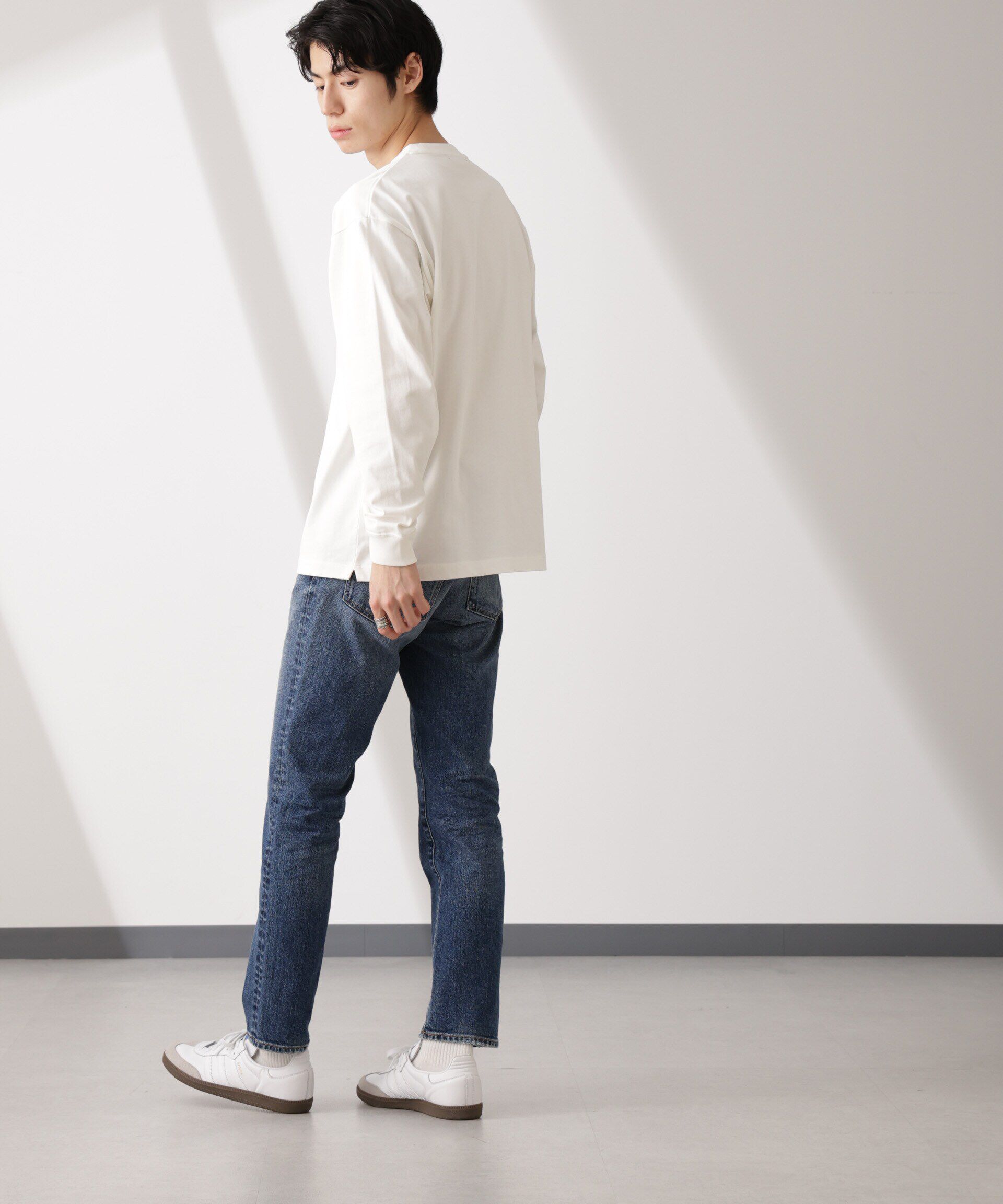 nano･universe「ナノベアTシャツ 長袖」|Tシャツ・カットソー|