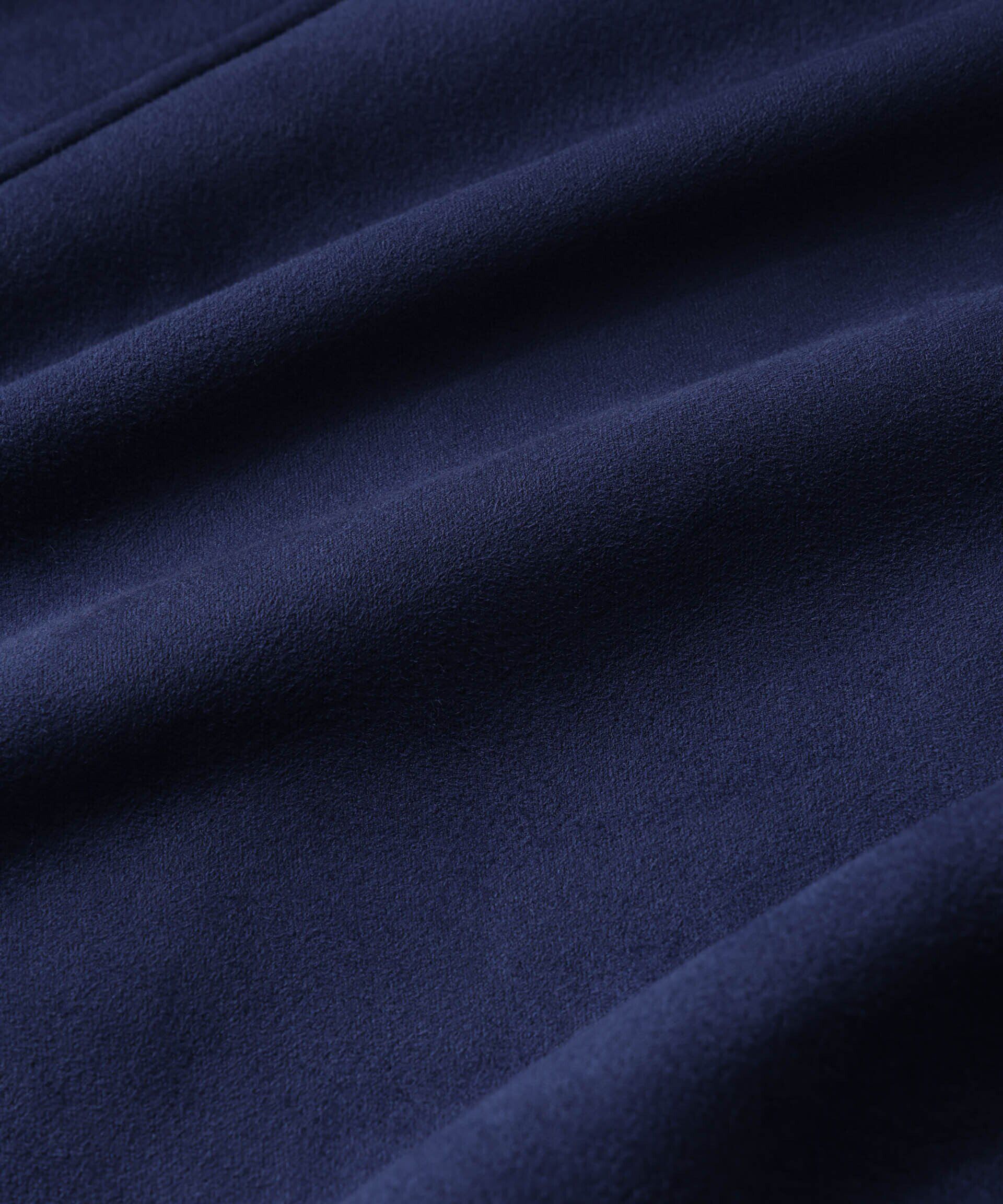 nano･universe「フェイクスエードシャツブルゾン」|ブルゾン・スタジャン|