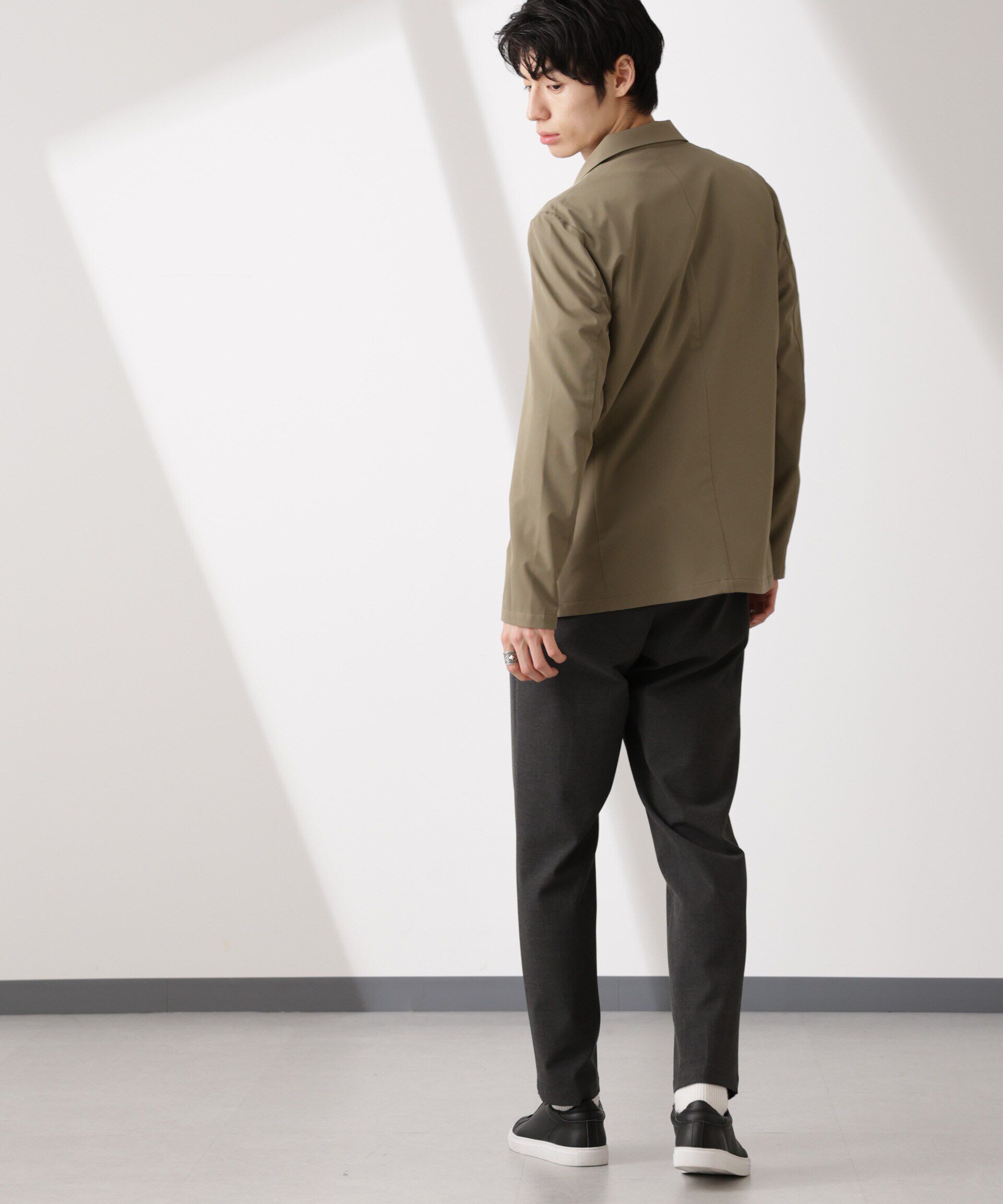 nano･universe「ライトウェイトストレッチ ジャケット(セットアップ可)」|テーラードジャケット|