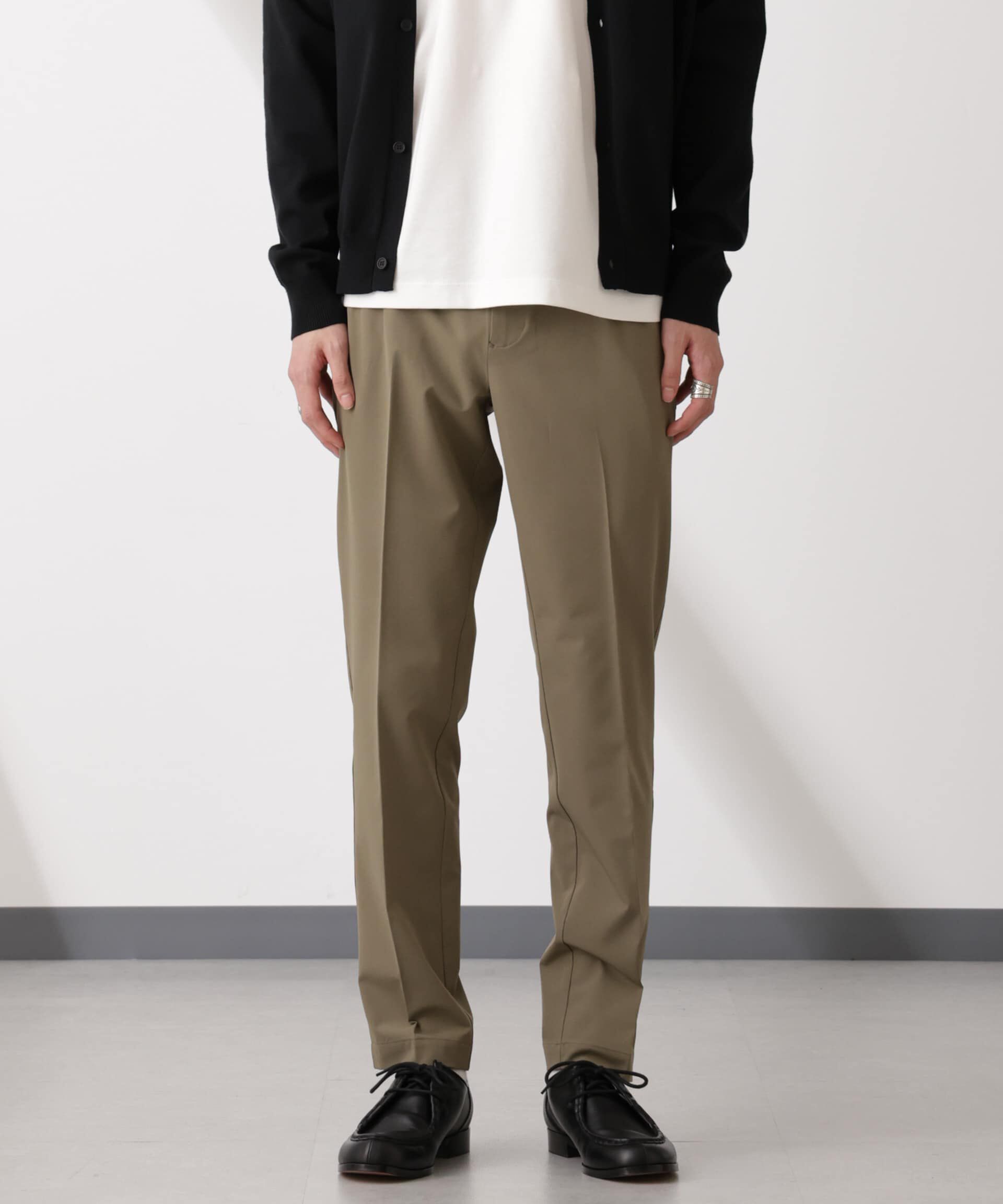 nano･universe「ライトウェイトストレッチ タイトスラックス(セットアップ可)」|チノ|