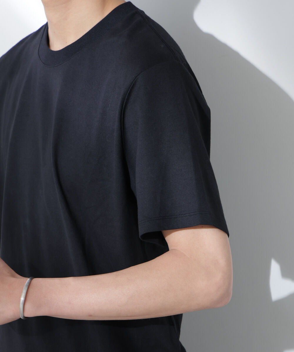 nano･universe「Anti Soaked(R) 汗染み防止 クルーネック レギュラーシルエットTシャツ」|Tシャツ・カットソー|