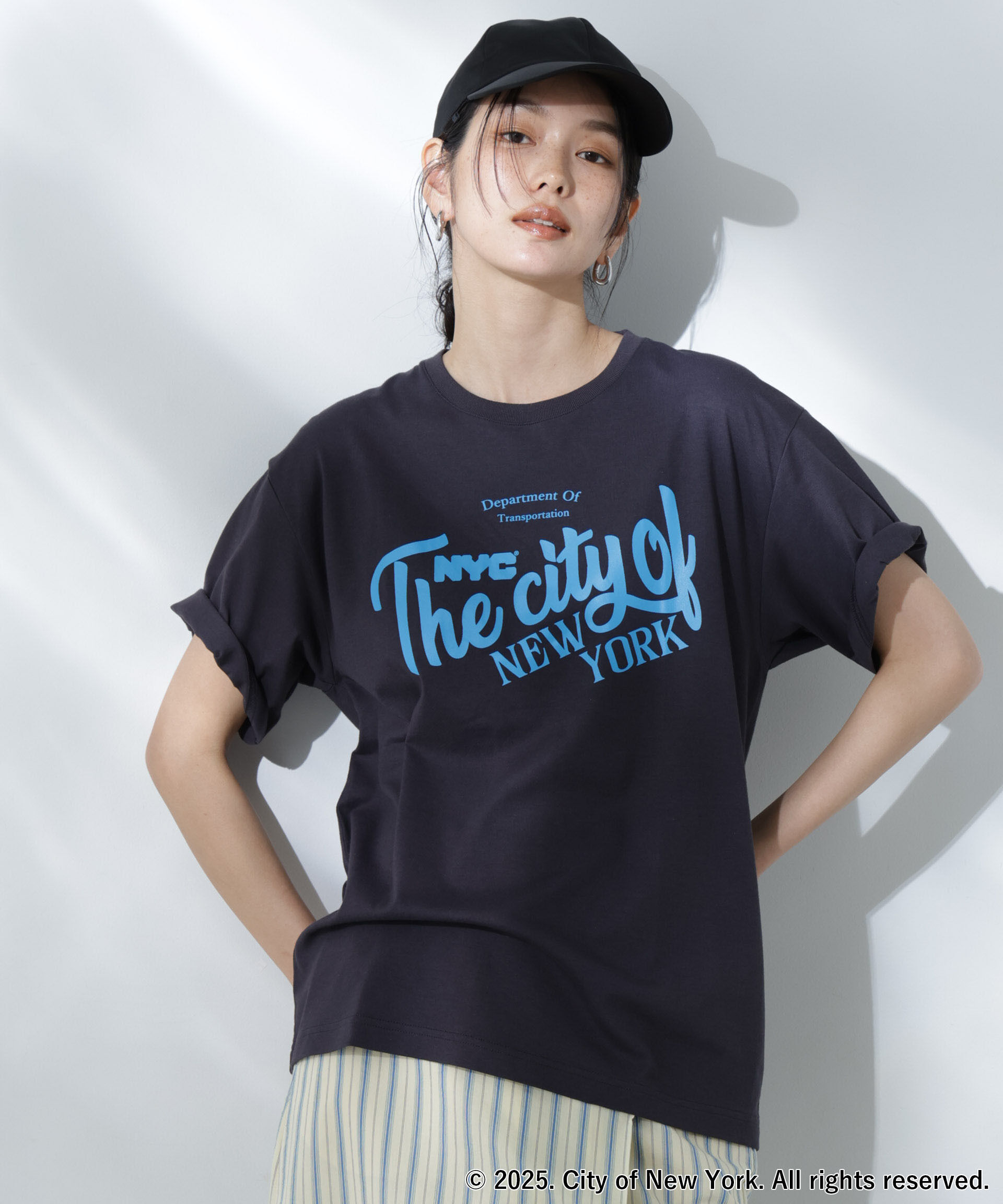 nano･universe「GOOD ROCK SPEED&times;Anti Soaked(R) 汗染み防止 NYC Tシャツ」|Tシャツ・カットソー|パターン43